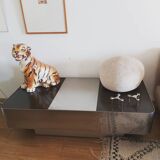 70s coffee table with built-in bar