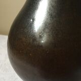 Puisaye stoneware pitcher, high fire, signed Michel and Denis Pointu