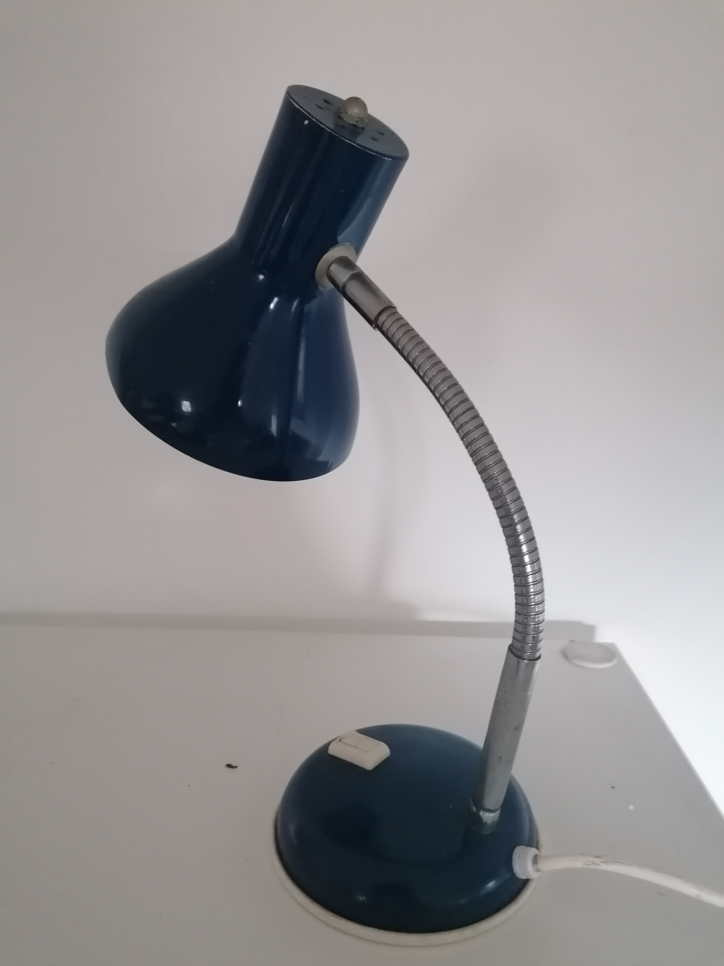 Desk lamp workshop flexible arm vintage old school