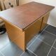 Vintage industrial workshop metal office 1950
