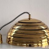 Midcentury Modern Brass Chandelier by Vereinigte Werkstätten, 1960