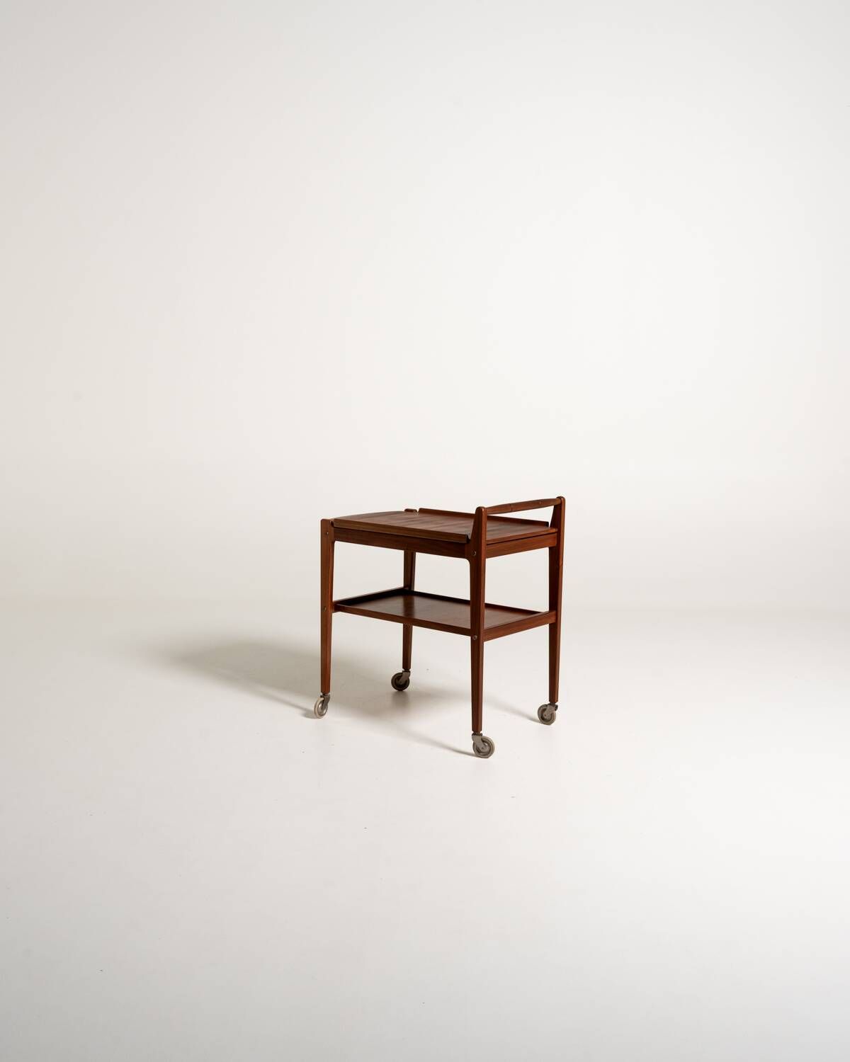 Swedish Teak Serving Trolley, 1950s/60s