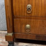 Empire period mahogany chest of drawers circa 1810