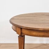1940s solid wood dining table