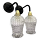 Pair of vintage wall lights