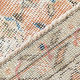 3x9 Vintage Floral Runner Rug,78x275Cm