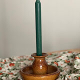 Vintage signed candle holder