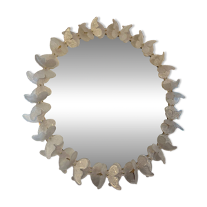 Miroir Murano, papillons