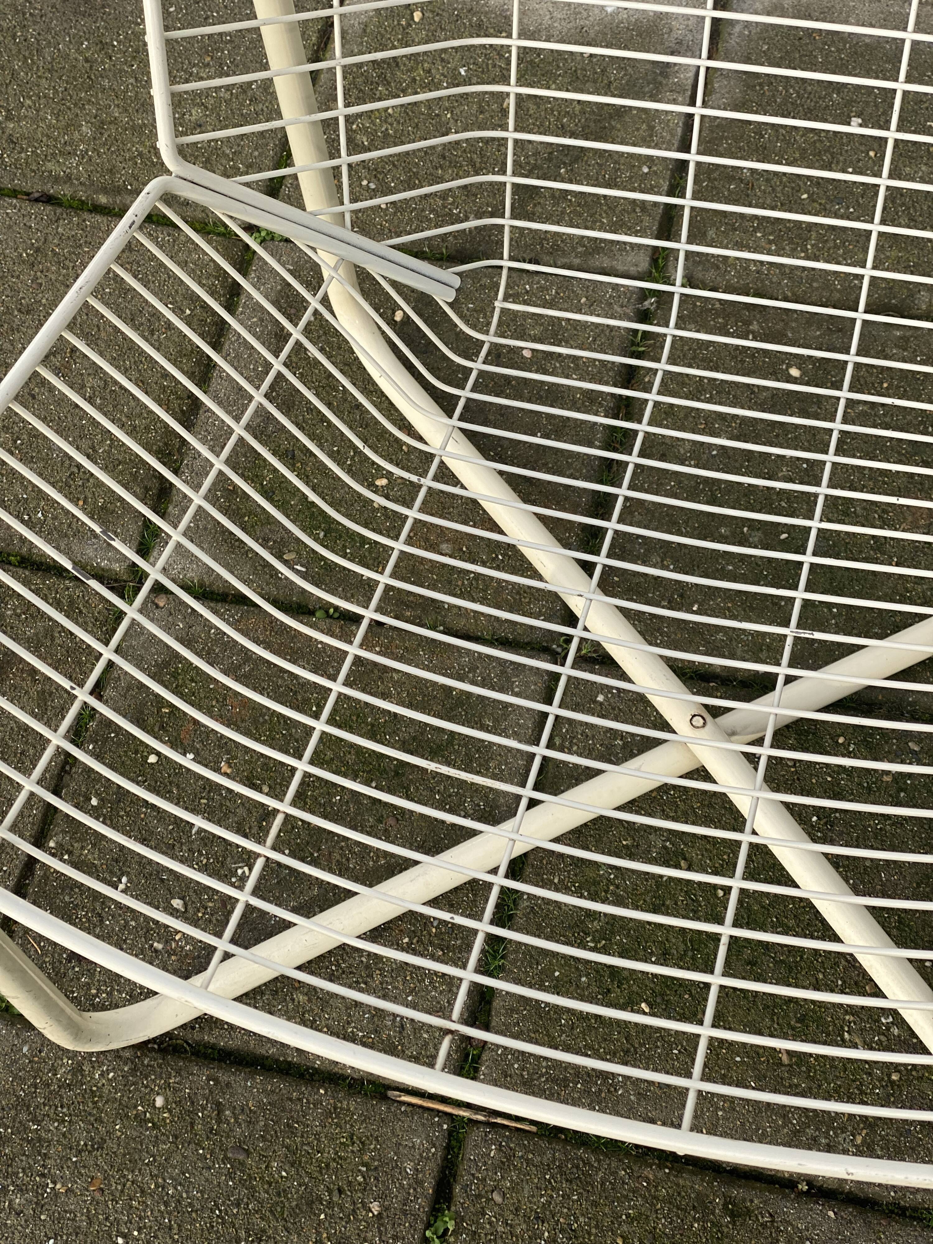 Jar pen Wire Chairs by Neils Gammelgaard for IKEA