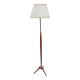 Vintage tripod floor lamp from the 60s in wood and brass