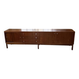Enfilade teck XL années 60 constructiviste