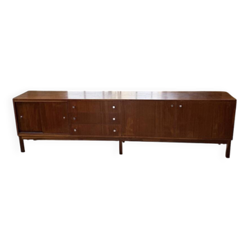 XL teak sideboard from the 60s, constructivist