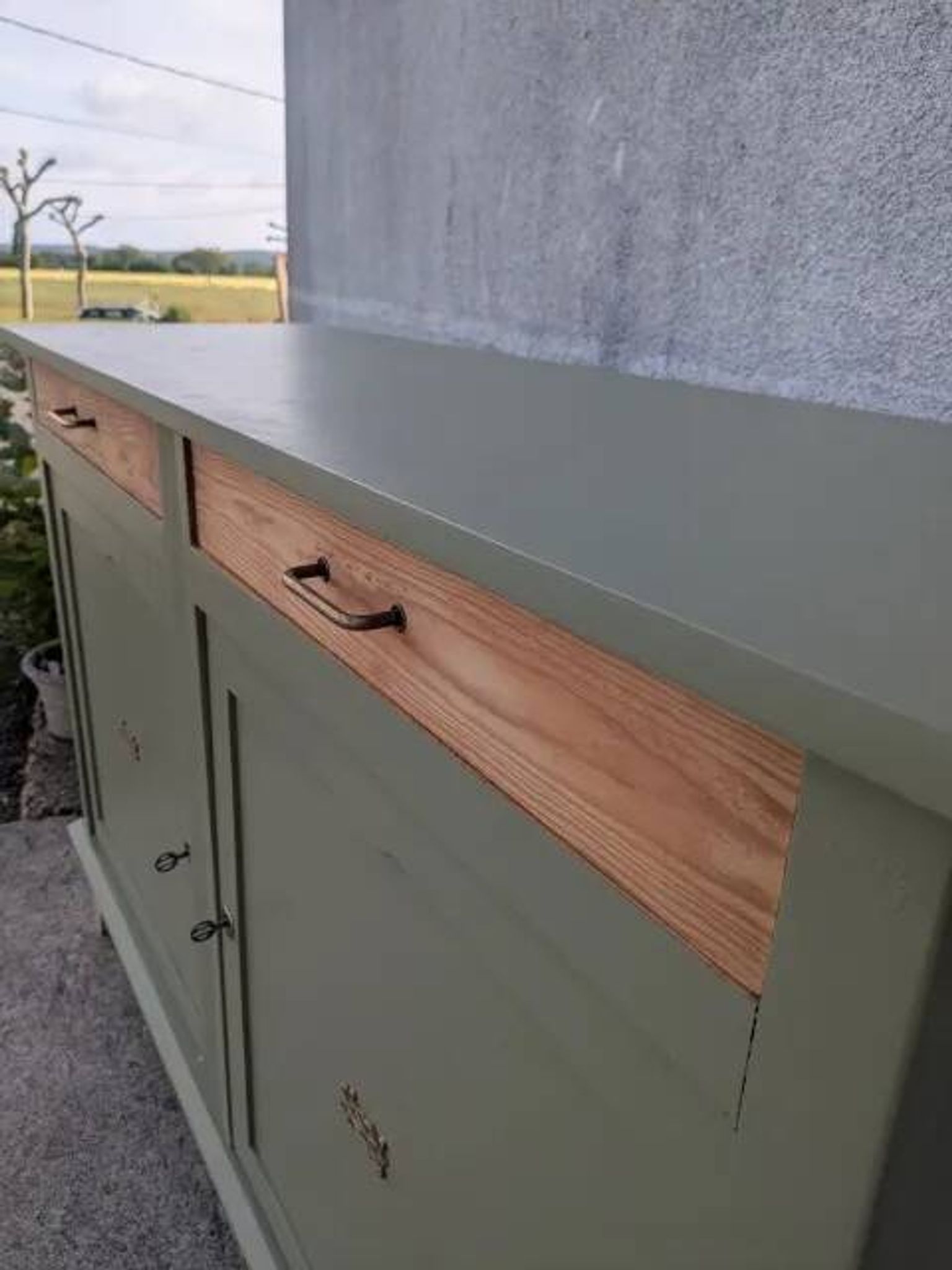Enfilade, buffet