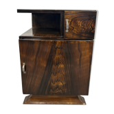 Art Deco metal bedside table