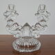 Chandelier en verre du milieu du siècle / bohême, années 1960