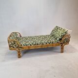 Italian Bamboo Daybed, 1960s