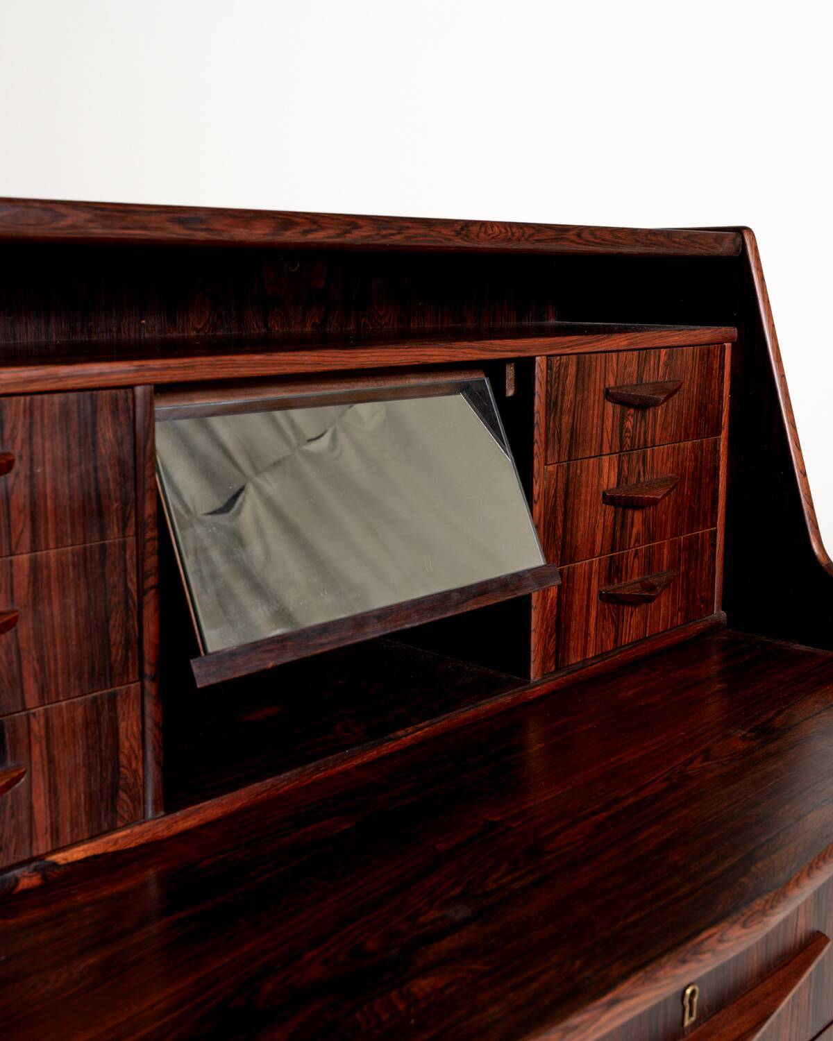 Danish rosewood secretary, 1950s/1960s