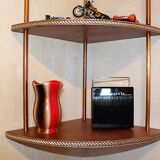 Etagère d’angle 50s unique