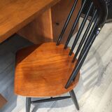 Vintage desk set and Scandinavian chair