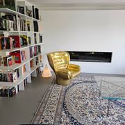 Golden limited edition Elda chair by Joe Colombo for Longhi Italy no. 19/20
