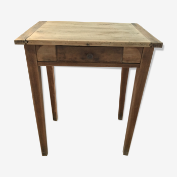 Table de ferme d'appoint en bois