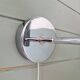 Pair of Space Age wall sconces, Motoko Ishii, Staff Leuchten, 1970