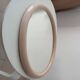 Vintage oval mirror from the 70s.