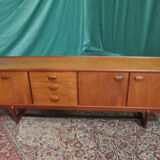 Vintage teak line sideboard