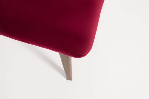 Chaise Bourgogne Rouge du 20ème Siècle, 1960