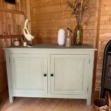 Renovated solid wood sideboard