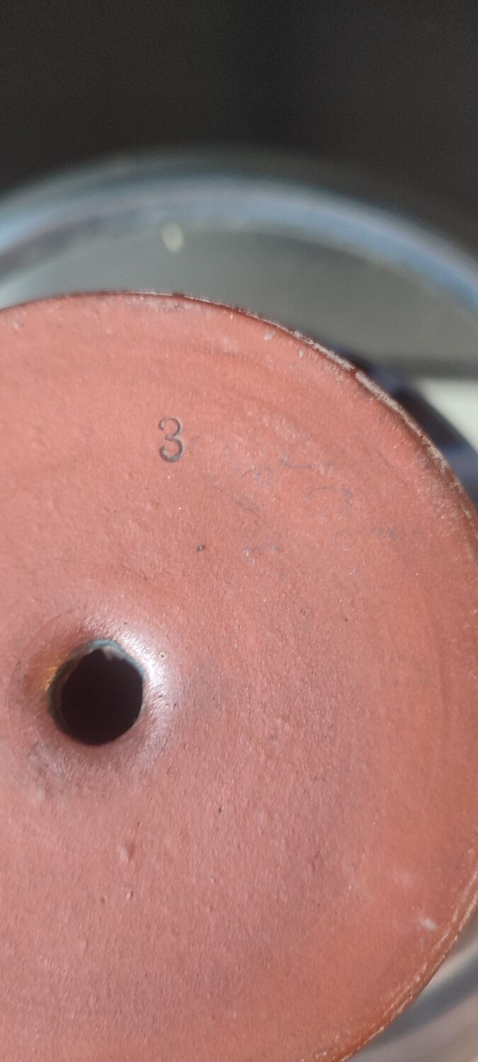 Vintage ceramic crocus pot