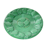 Flat green decoration leaves 32.5 cm