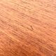 Lowboard teak 4 drawers — Mid-century lines, tapered legs, 1960s