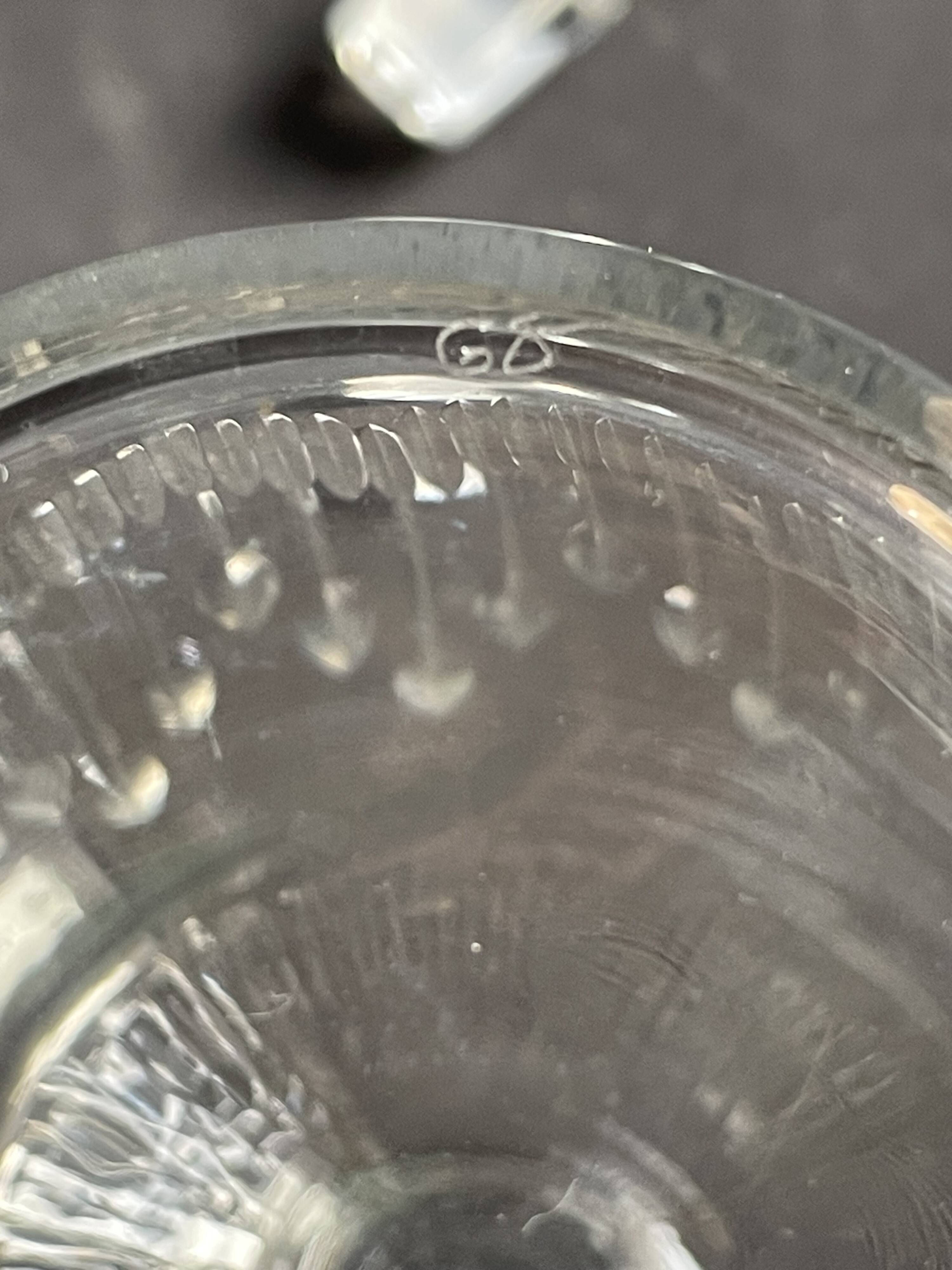 Baccarat water carafe Corneille service