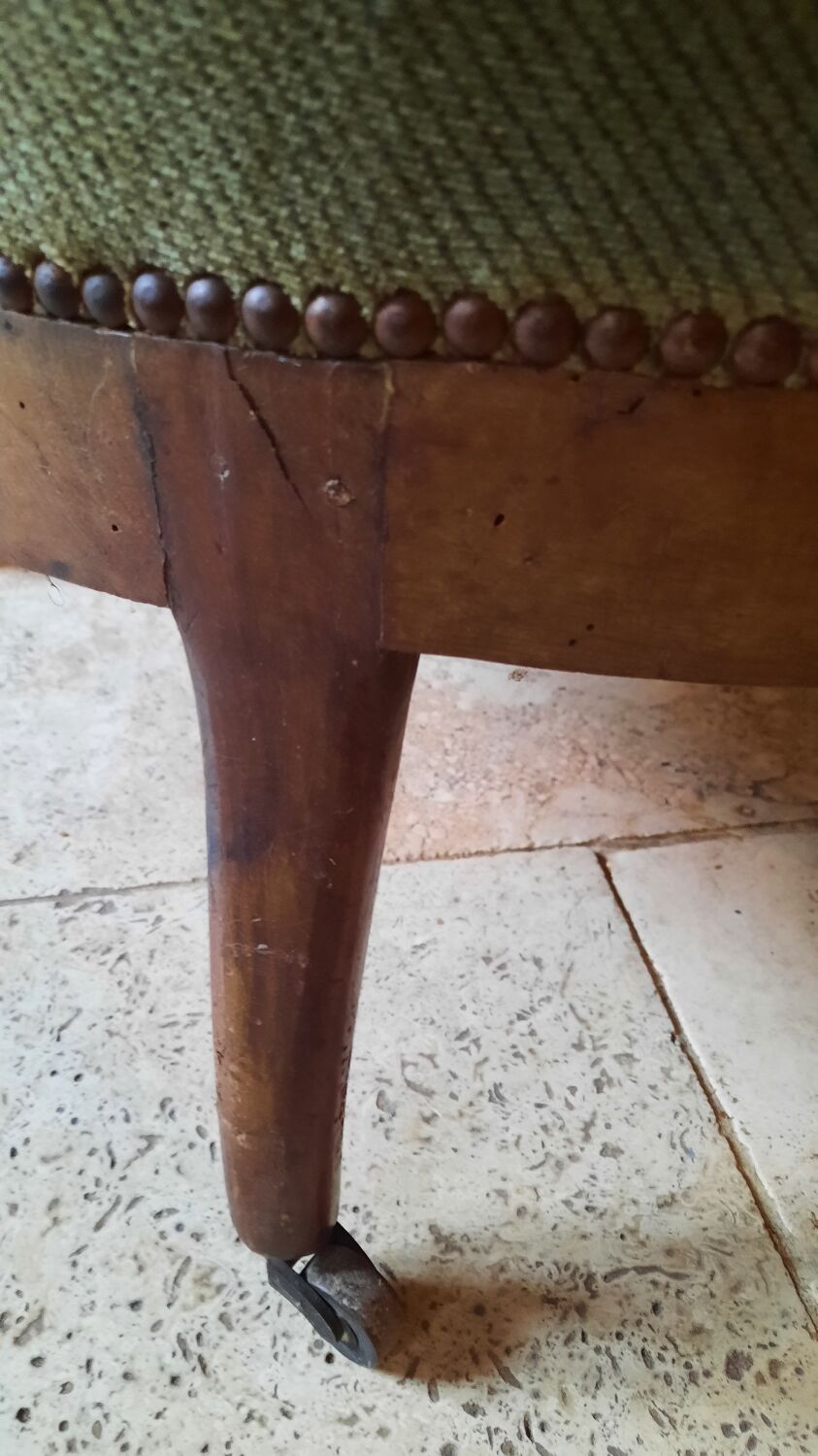 Armchair bergère style Louis Philippe