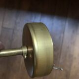 Pair of black Italian diabolo wall lights.