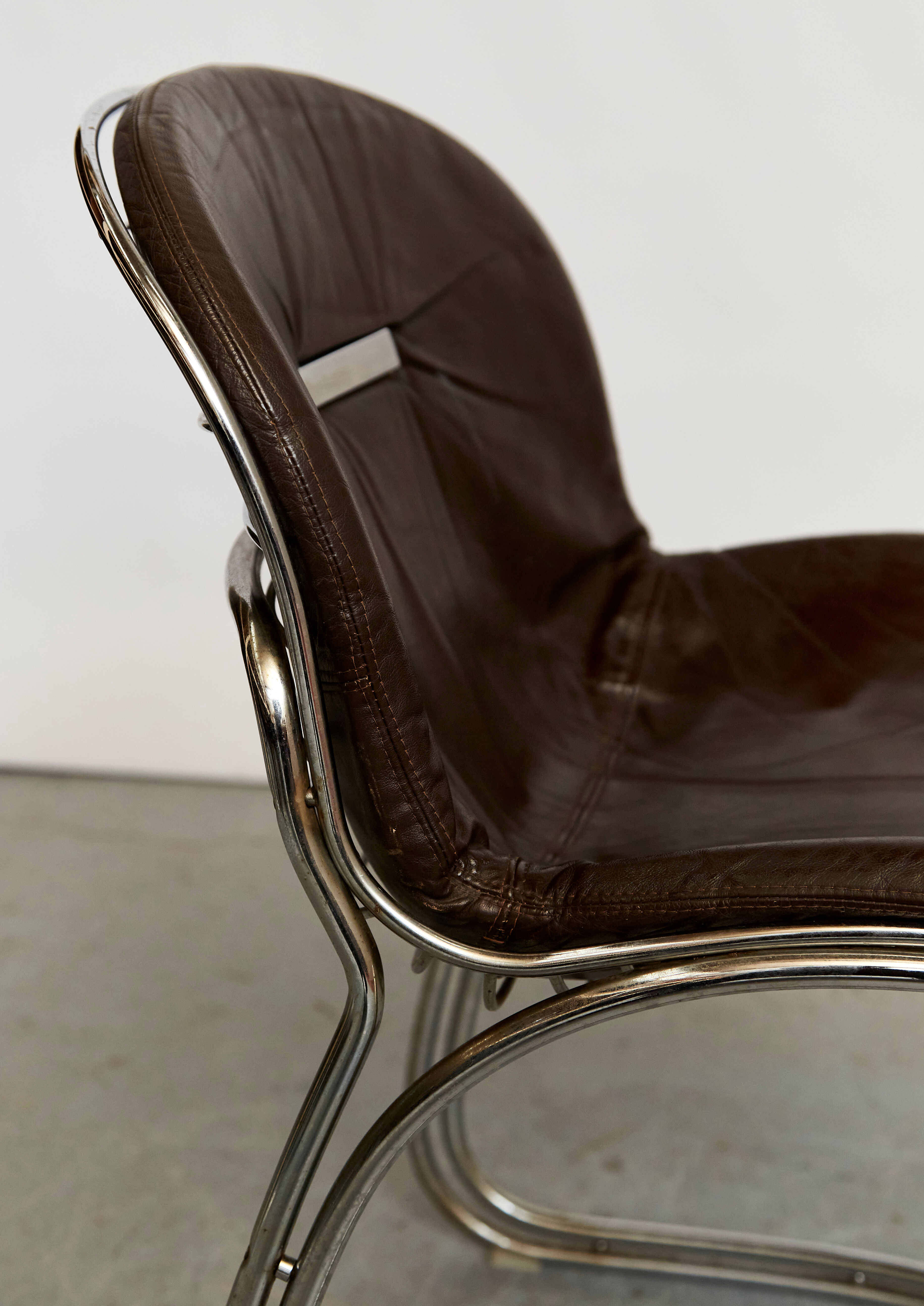 Gastone Rinaldi Sabrina" Chair for Rima I set of Two