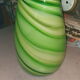 Berlingot colored glass vase
