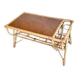 Rattan coffee table