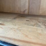 Napoleon 3 walnut window glass cabinet