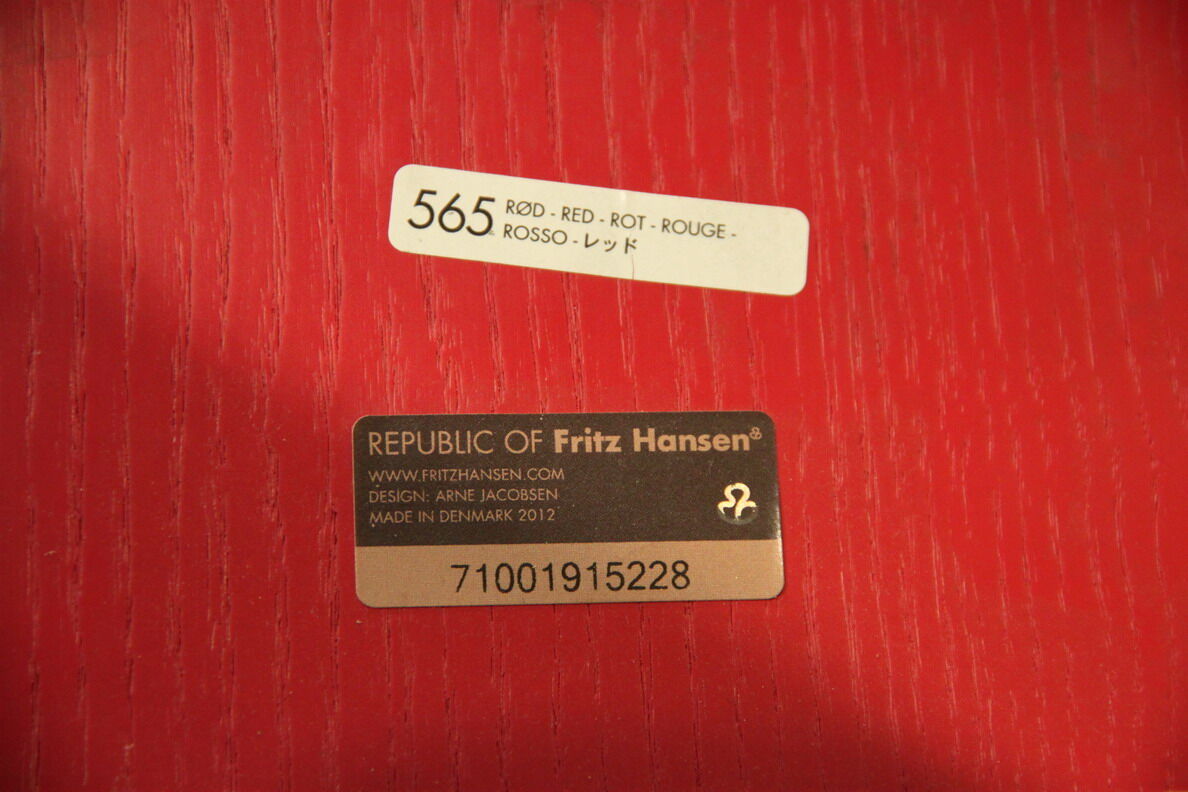 Arne Jacobsen Ant Chairs by Fritz Hansen