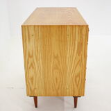 1970s Maple Cabinet or Chest Of Drawers, Czechoslovakia