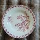 9 assiettes creuses anciennes dépareillées 