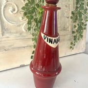 French 1950s ceramic vinaigrette set, Pol Chambost style