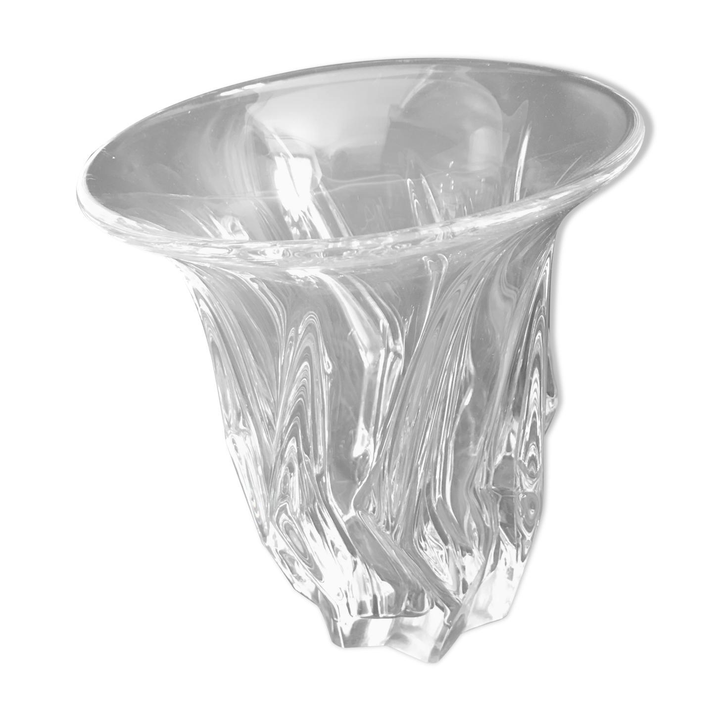 Cristallerie de Vannes Le Châtel vase