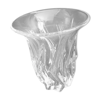 Vase Cristallerie de Vannes Le Châtel