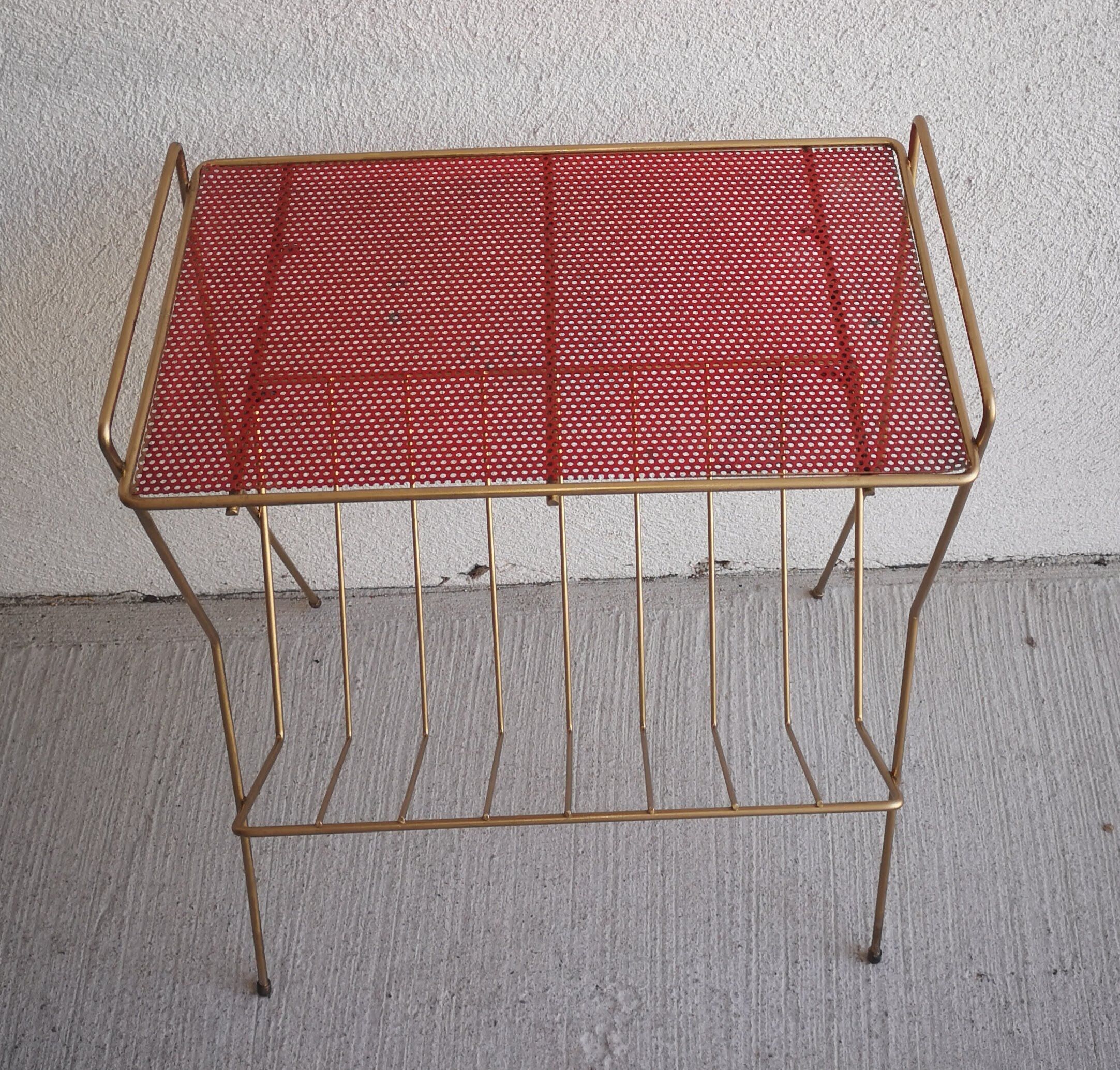 Door magazine brass and vintage metal