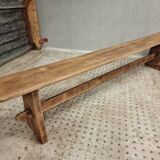 Old wooden bench side table 26 x 230 cm