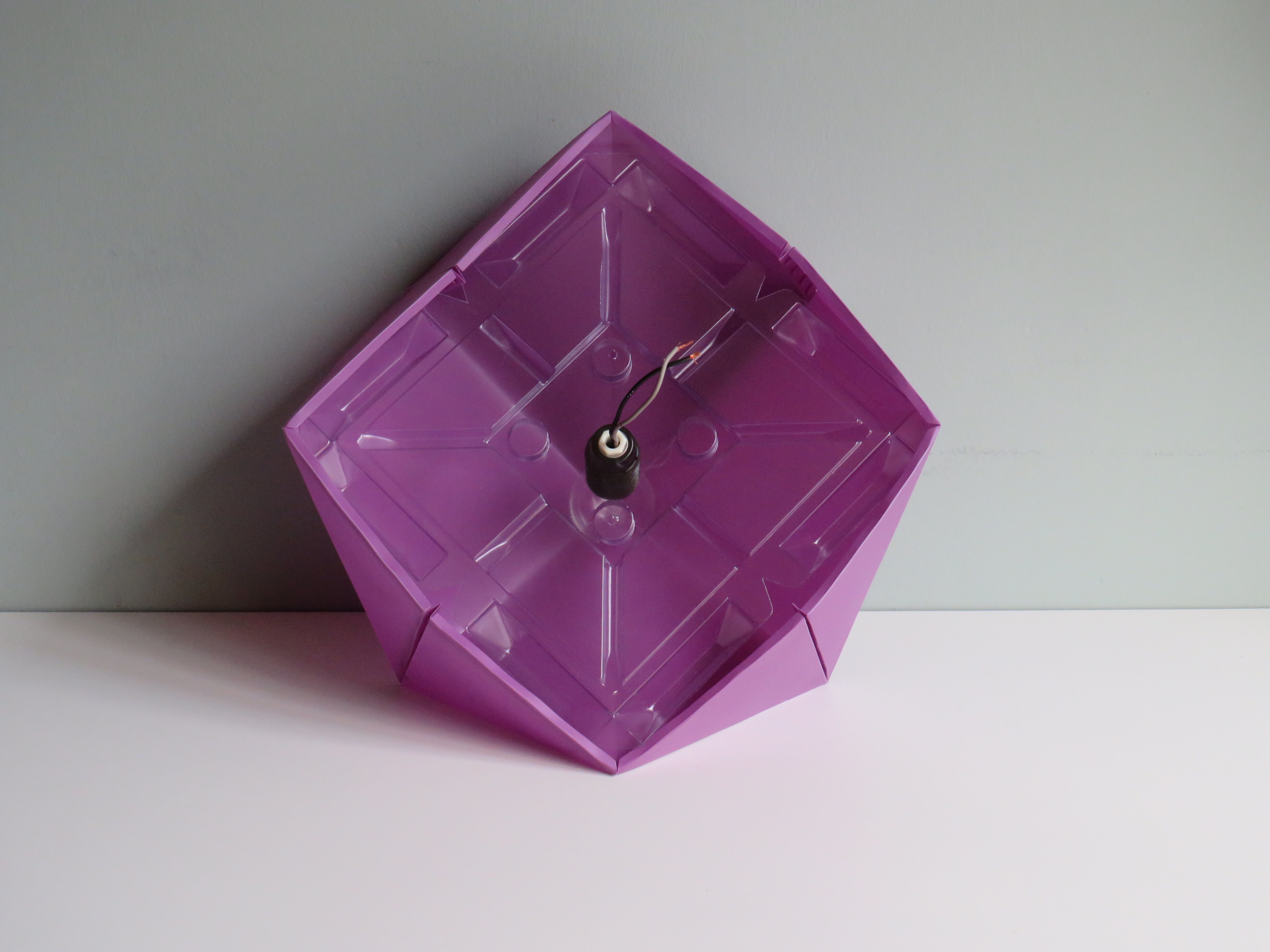 Plastic ceiling lamp Atlas 24 by Woja, Netherlands 1960-1970