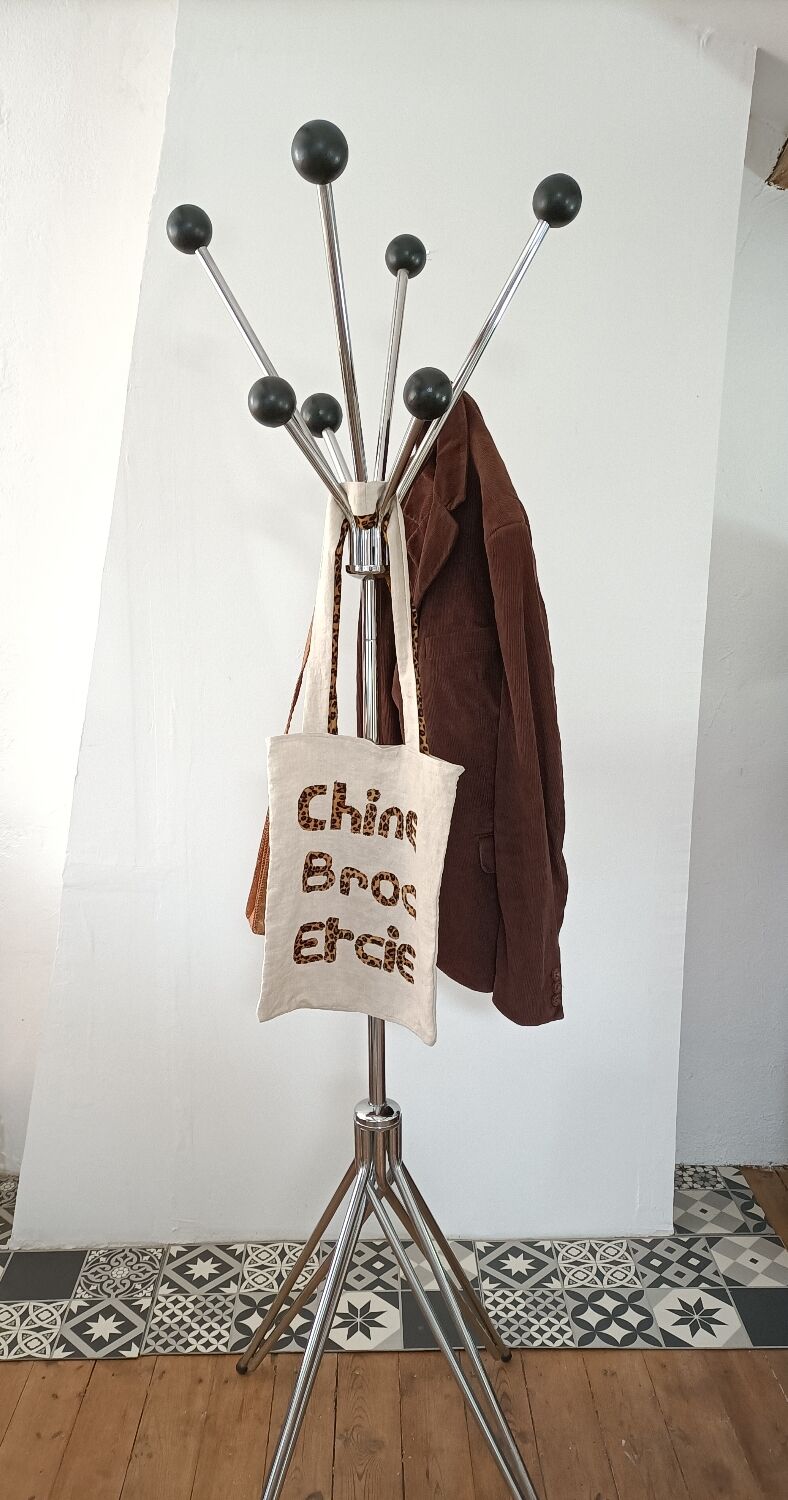 Coat rack parrot 60s